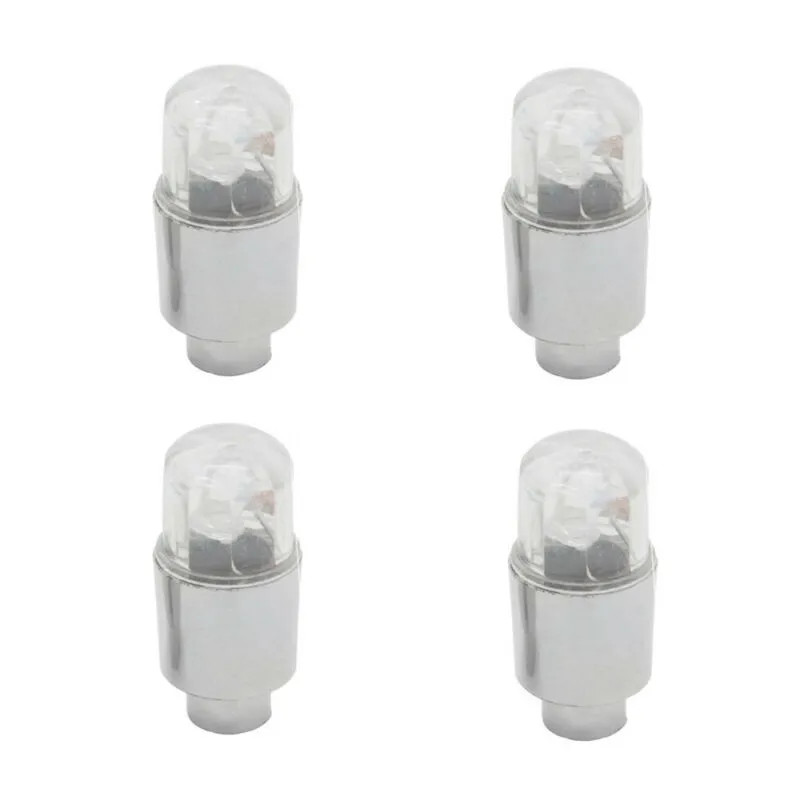 

Stem Wheel Tire Car 4pcs Accessories Air Valve Car Green LED Light SUV