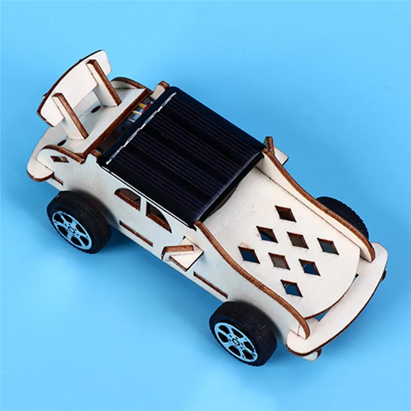 DIY физическая детская обучающая модель для мальчиков солнечный автомобиль
