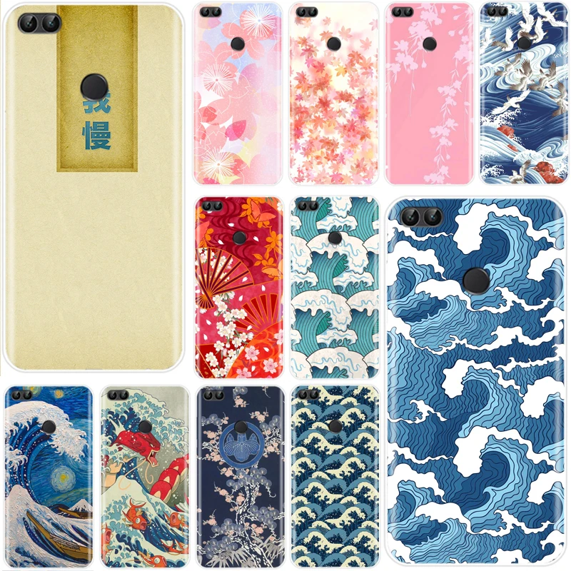 Чехол в японском стиле мягкий силиконовый чехол из ТПУ для телефона Huawei P9 P10 P20 P30