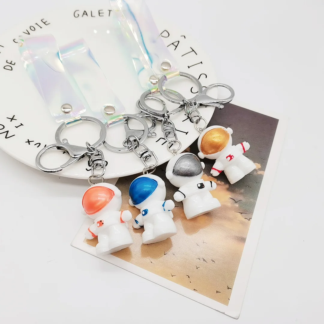 

Hot New Planet Astronaut Keychain Cartoon Starry Sky Keychain Female Bag Charm Party Gift And Birthday Gift