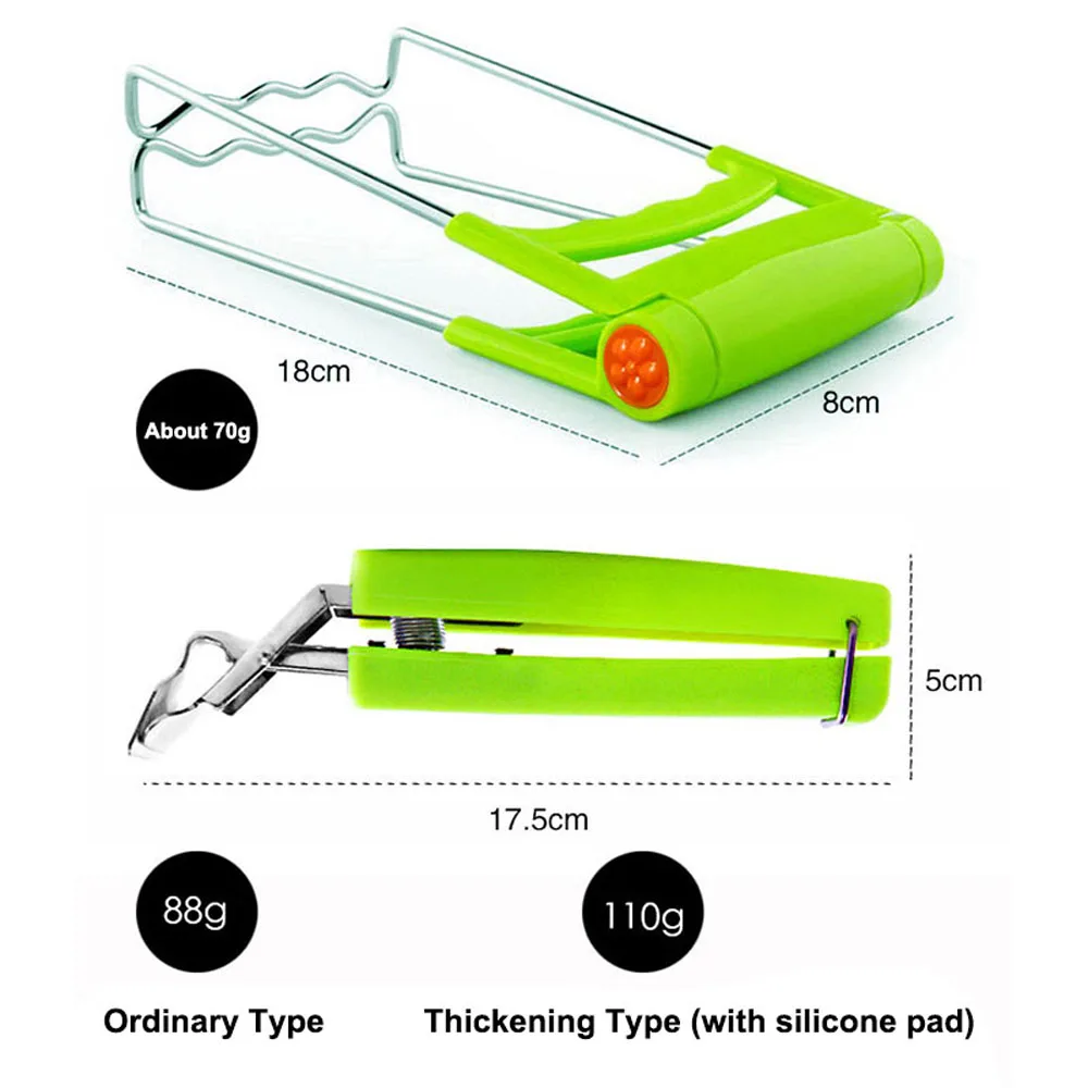

Hot Bowl Clip Dish Plate Gripper Silicone Cooking Pinch Mitts Heat Resistant Kitchen Anti-Scalding Tools for Cooking Baking