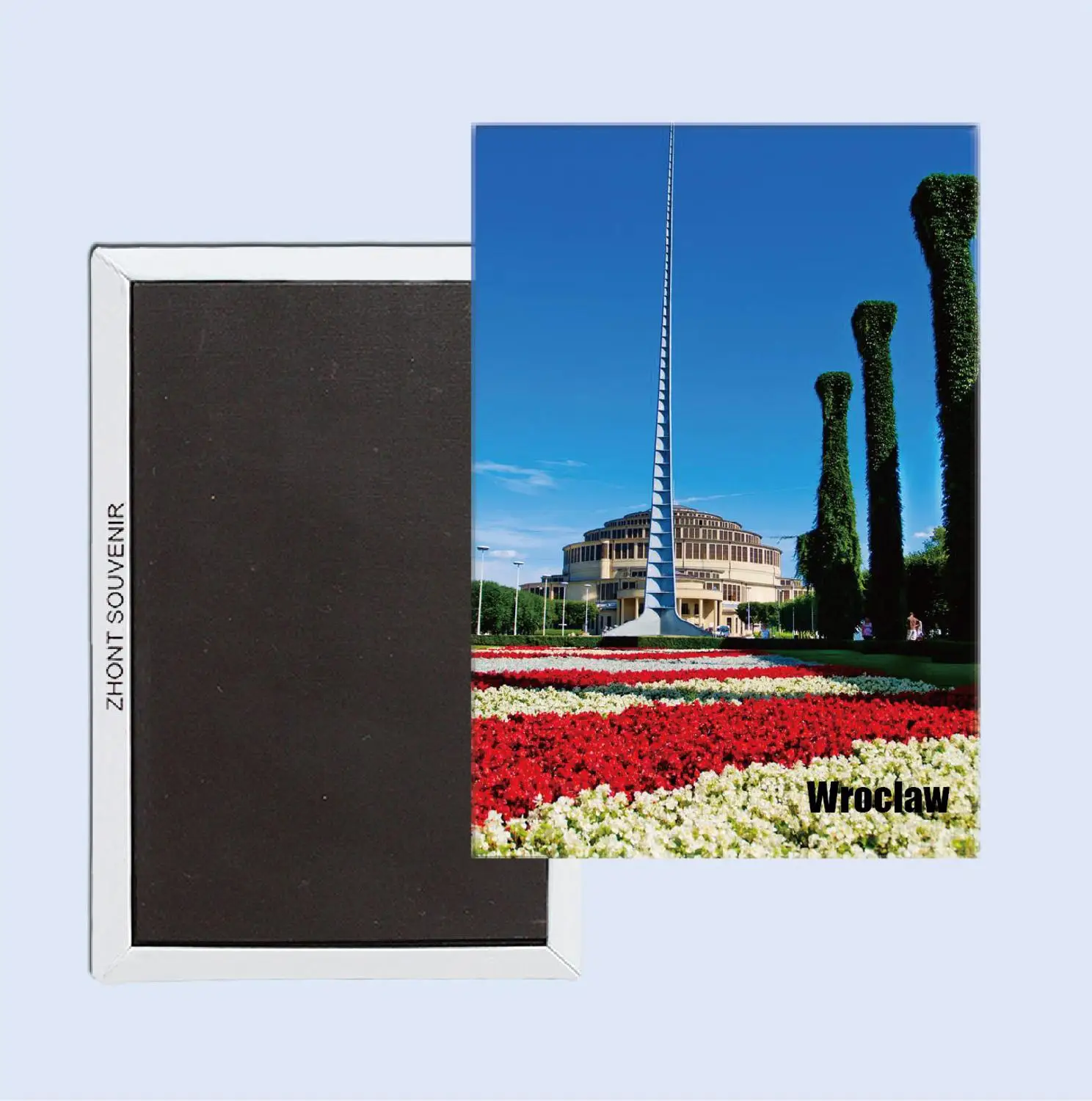 Польша Вроцлав 25248 подарки для путешествий аксессуары дома 78*54 мм Сувенирный