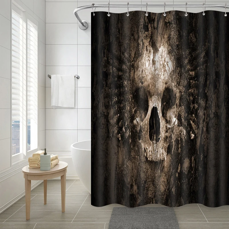 Halloween Polyester Shower Curtain Decoration Horror Bathroom Props Bloody Hands Pattern | Дом и сад