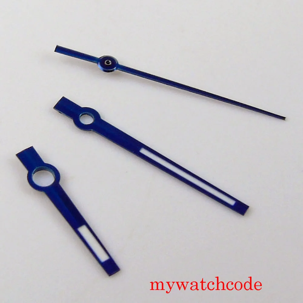 Fit MIYOTA 8215 Mingzhu 2813 Автоматический ход Мужские t синие мужские часы ручные