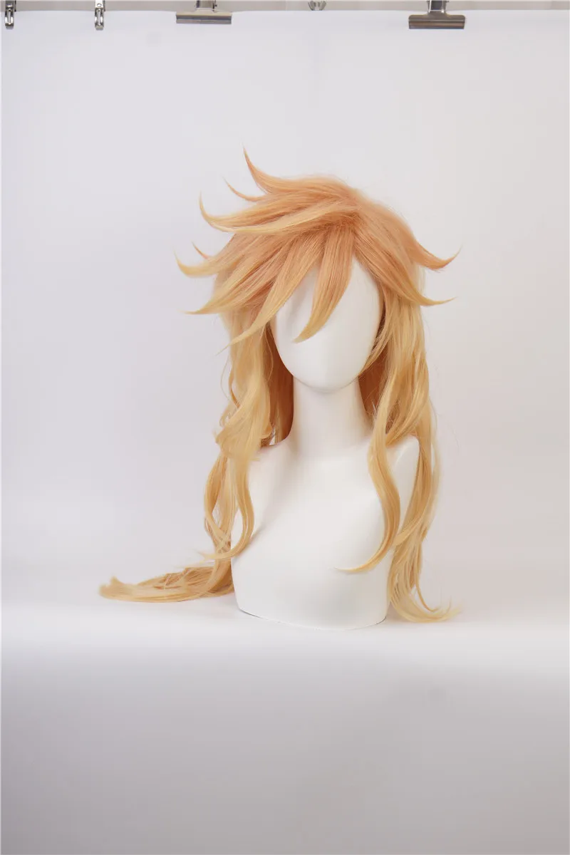 

Douma Anime Demon Slayer Kimetsu No Yaiba Heat Resistant Synthetic Hair Cosplay Wig Halloween Hair