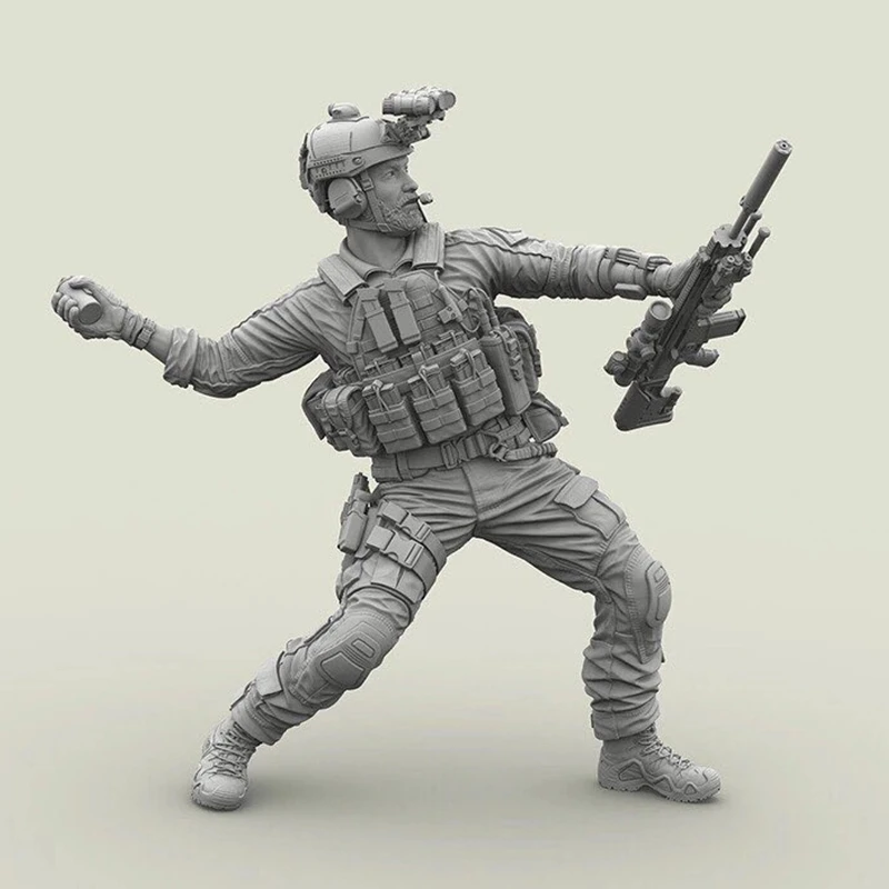 

1/16 120mm resin figures soldiers model kit us soldiers Unpainted