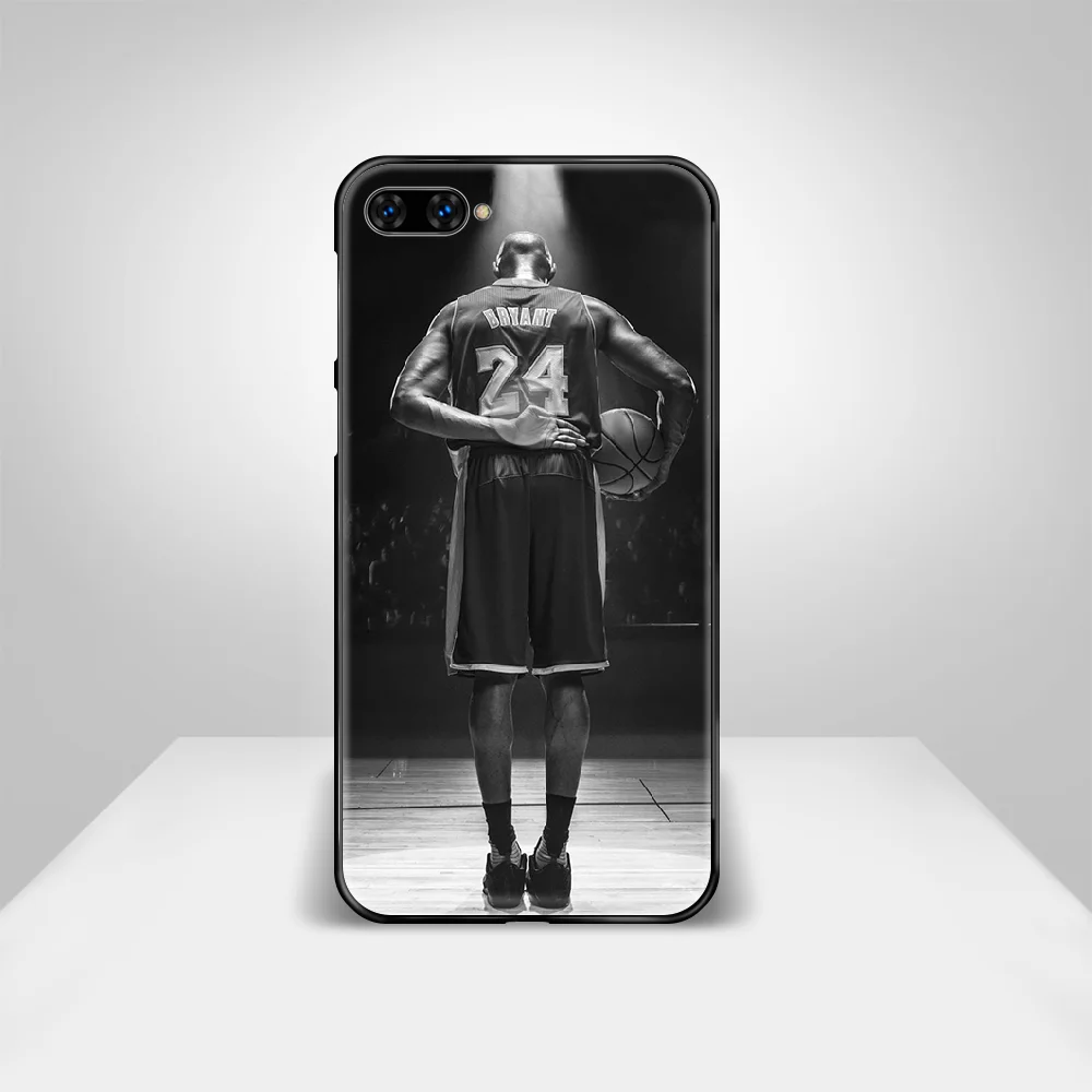 

kobe basketball Phone Case Cover Hull For HUAWEI honor 8 8c 8a 8x 9 9a 9x V10 MATE 10 20 I lite pro black hoesjes trend Etui