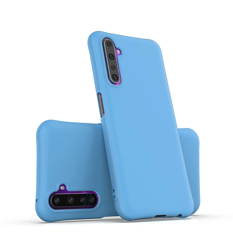 Чехол для Oppo Realme C3 X2 XT Reno 3 7 Pro A91 A53 A5 A9 2020 мягкий резиновый противоударный чехол