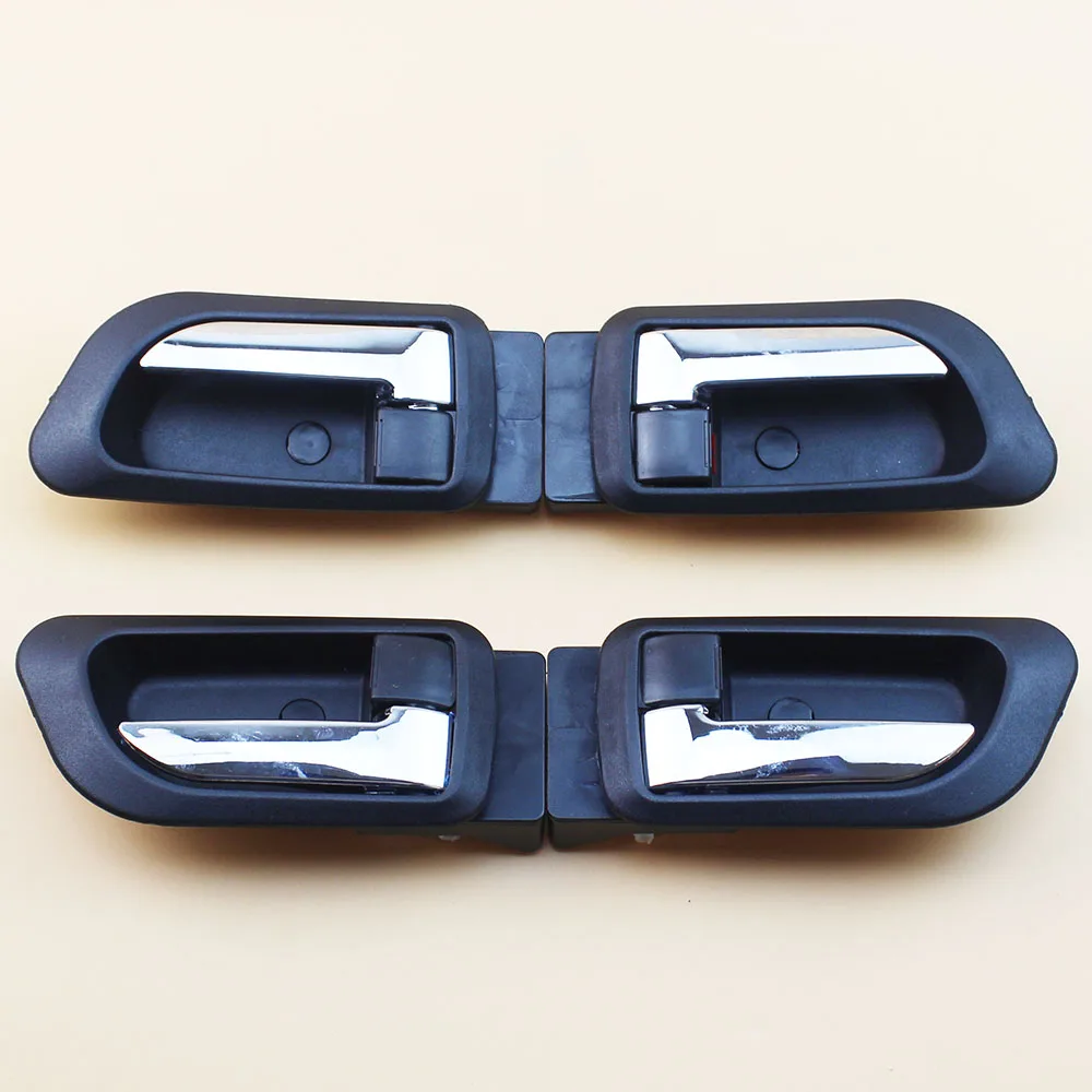 LARBLL Черный Бежевый автомобильный Стайлинг внутренние дверные ручки внутренняя