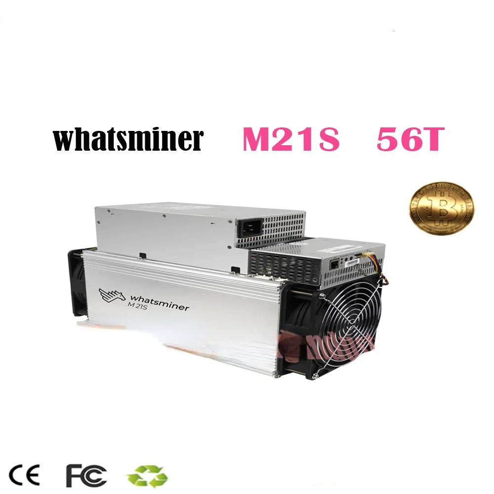 Установка для майнинга ETH BTC M21S, 56T, M21S, Sha256, Asic, BTC, BCH, BCC, mejor que S9, S11, S15, Z11, E12, E9I, E9.3, Z1