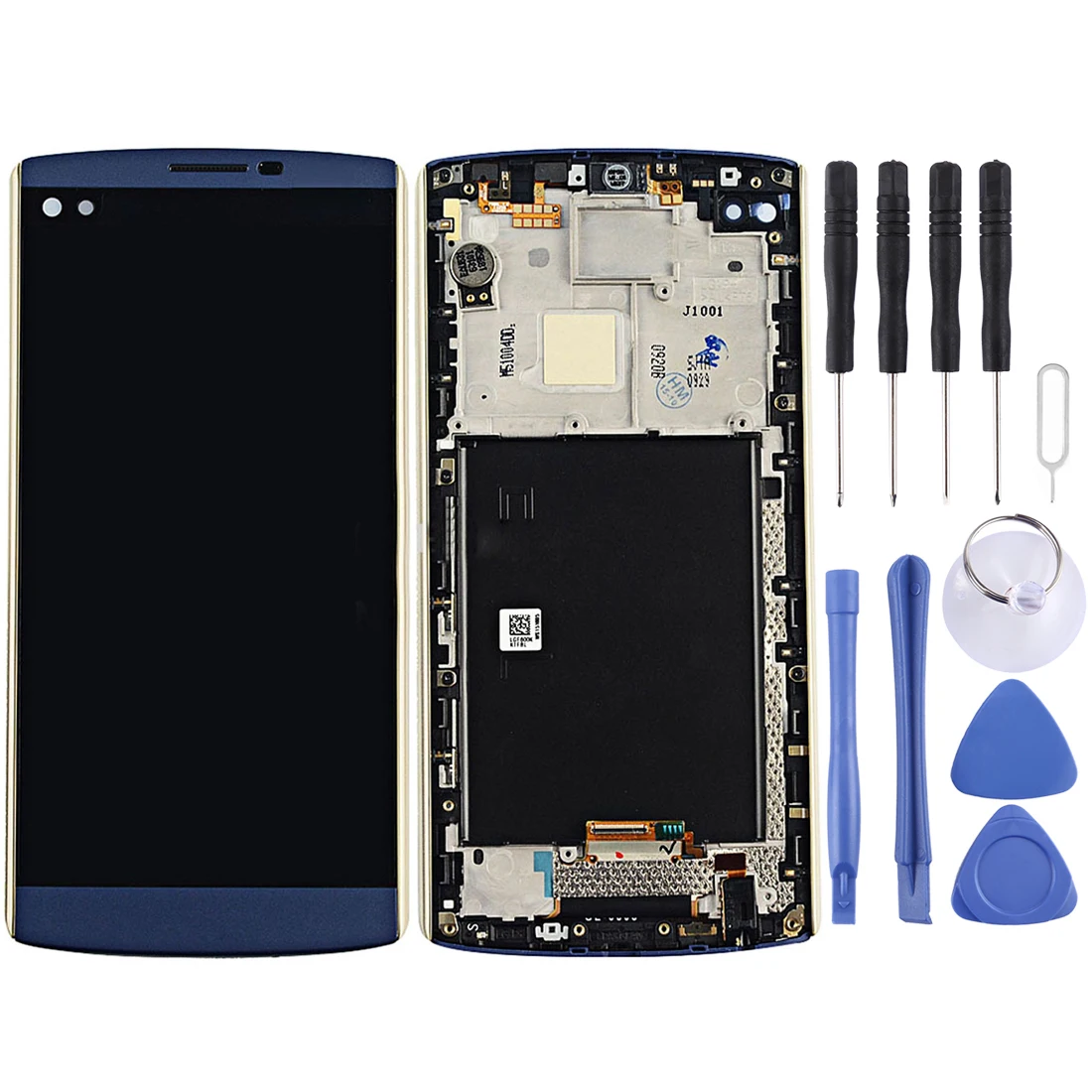 

iPartsBuy for LG V10 H960 H961 H968 H900 VS990 LCD Screen and Digitizer Full Assembly with Frame