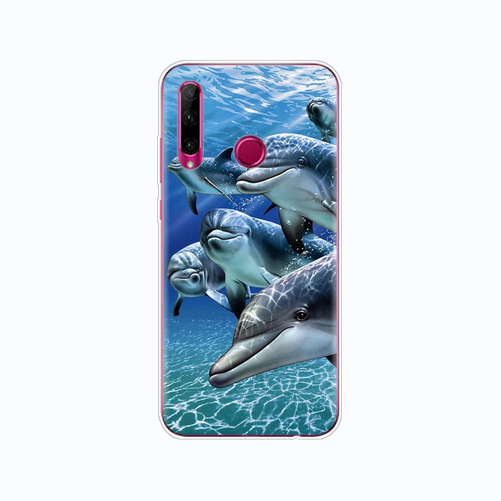 Для Honor 10i бампер HRY-LX1T силиконовый чехол ТПУ чехол для телефона чехол для huawei Honor 10i 10 i copa 6,21 дюймов противоударный милый - Цвет: 34762