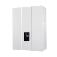 wall mounted electric heating boiler for both home space heating and domestic hot water