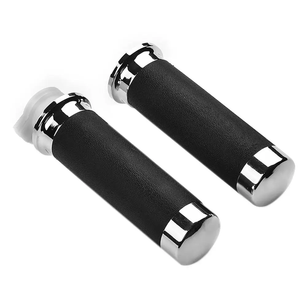 2 шт. пара Черная рукоятка для мотоцикла 25 мм Honda Shadow VT/NV/VRX/XVS 200/400/600/750/1100/1300 Magna |