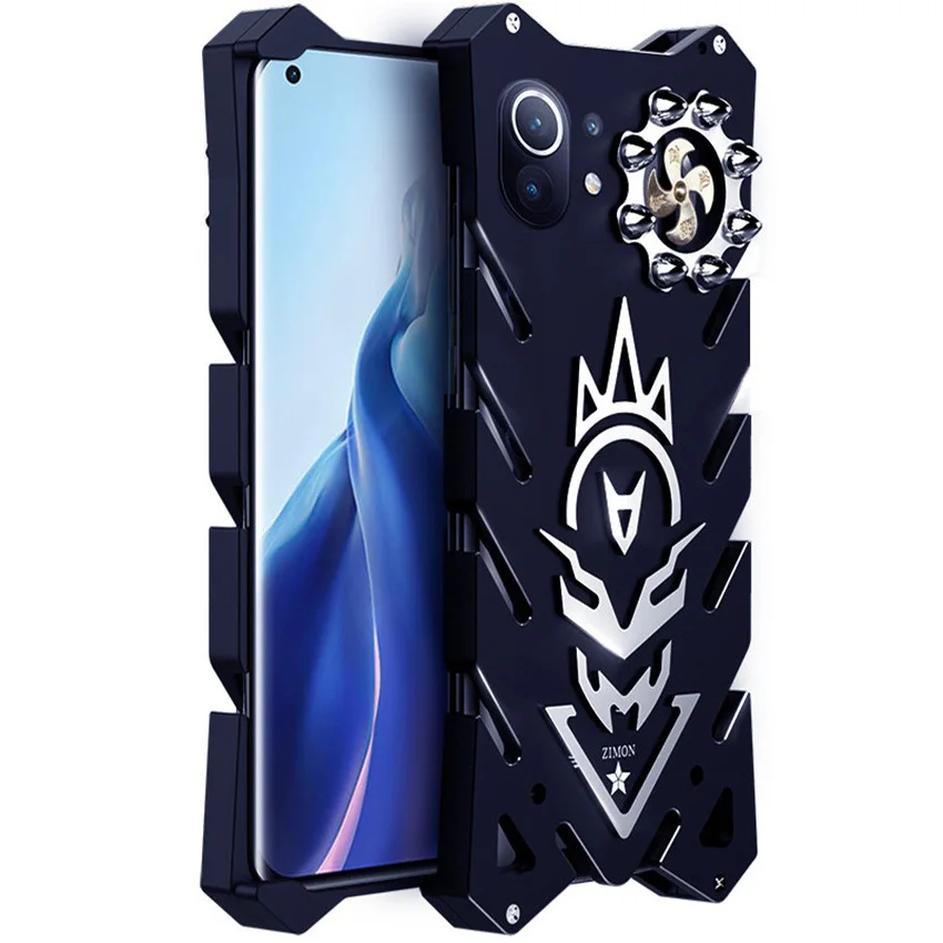 

Для Xiaomi Mi 11 Pro оригинальный противоударный сверхпрочный металлический алюминиевый чехол для телефона Xiaomi Mi 11 Mi11 Pro