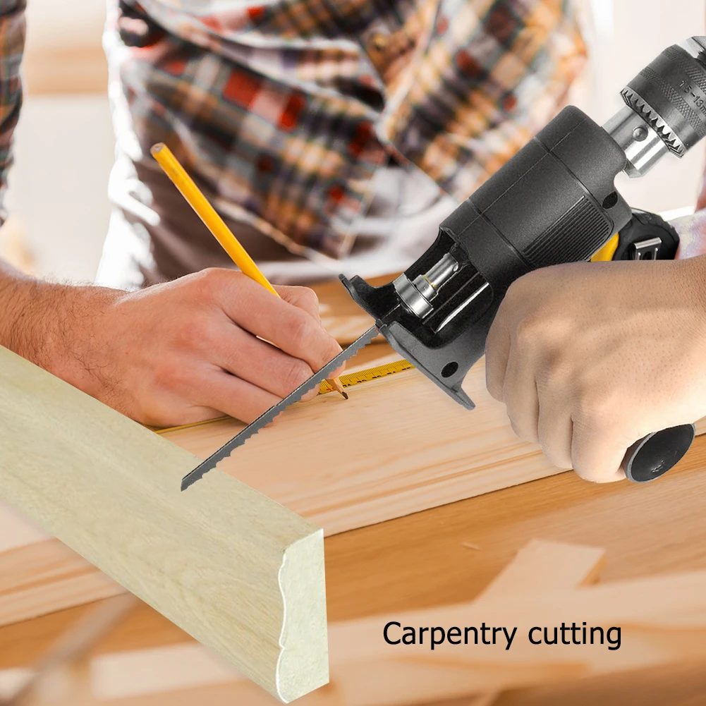 Электрическая дрель Модифицированная пила электроинструмент резак для дерева