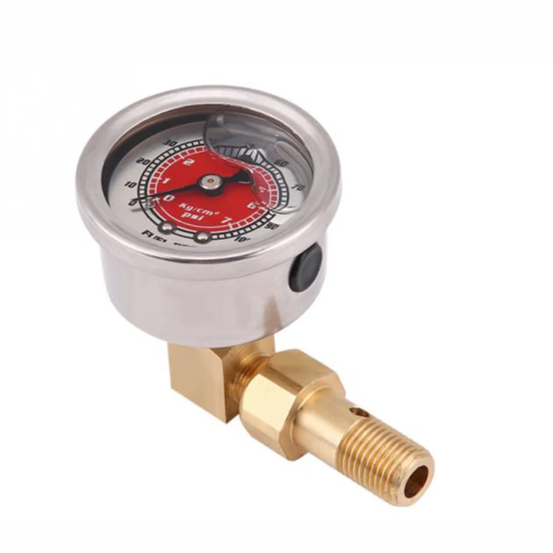 1 шт. Универсальный Автомобильный топливный манометр Наполненный жидкостью