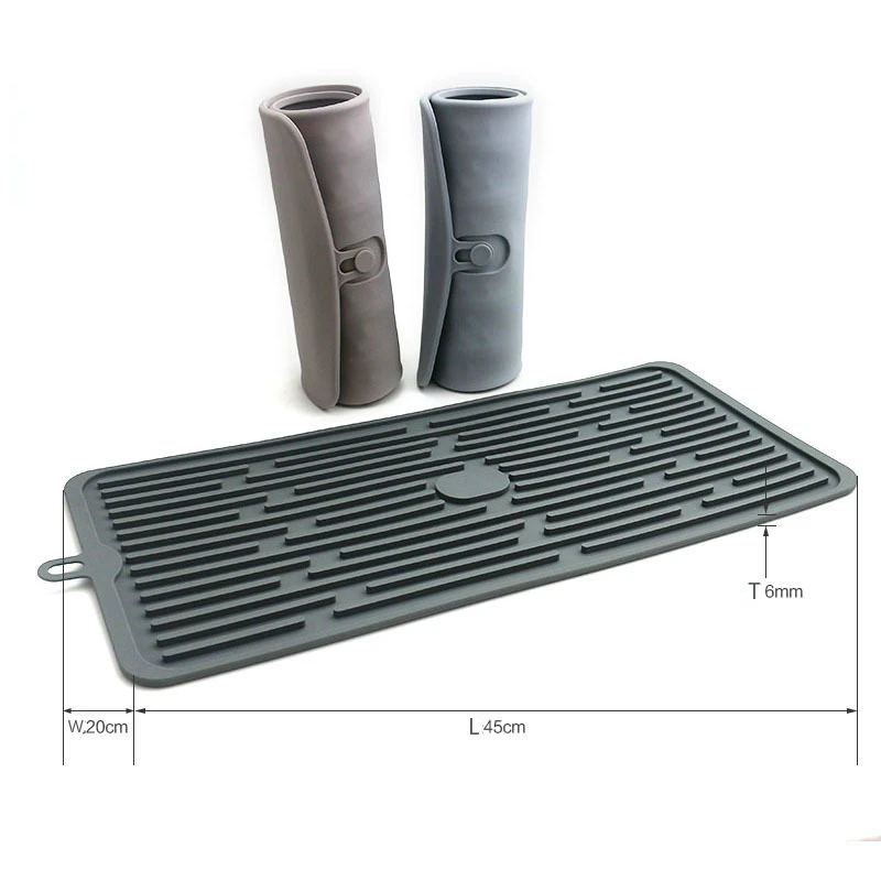 Силиконовая подстилка силиконовый коврик для слива нескользящий раковины