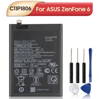 original replacement battery c11p1806 for asus zenfone 6 zs630kl i01wd 5000mah battery