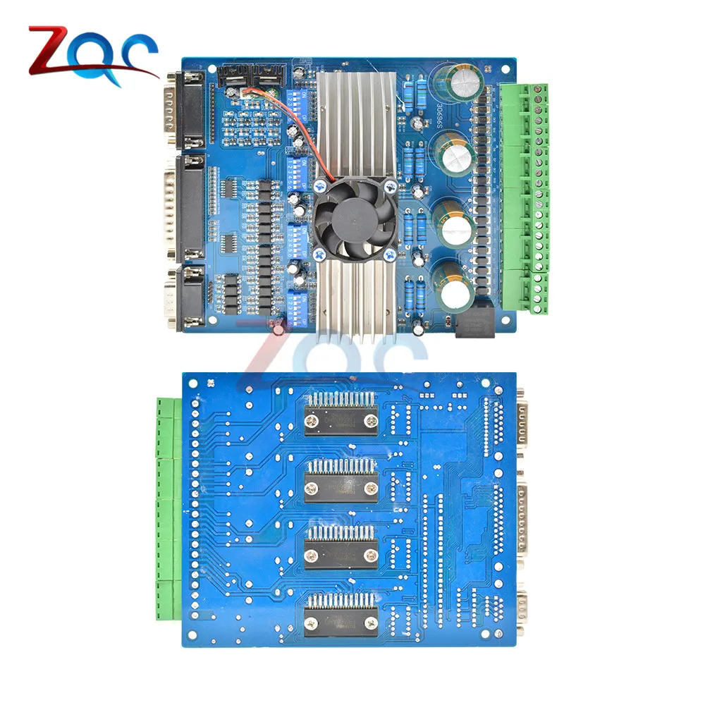TB6560 DC 12-36V 3A 4-осевой Драйвер шагового двигателя плата контроллера CNC двигатель