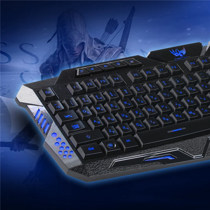 Проводная игровая клавиатура механическая клавиатура с подсветкой USB 114 Keycaps русская клавиатура с подсветкой компьютерная игра водонепроницаемая