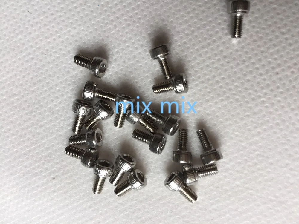 Набор шестигранных болтов Fixmee 100 Метрическая резьба м3 из нержавеющей стали 304