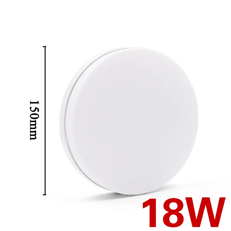 18W B Circular EnwYe 6 Вт, 9 Вт, 13 Вт, 18 Вт, 24 Вт, 36 Вт, 48 Вт, светодиодная Круглая Панель, поверхностный монтаж, светодиоды, потолочный светильник, 85-265 в, светодиодная лампа - Цвет корпуса: 18W B Circular