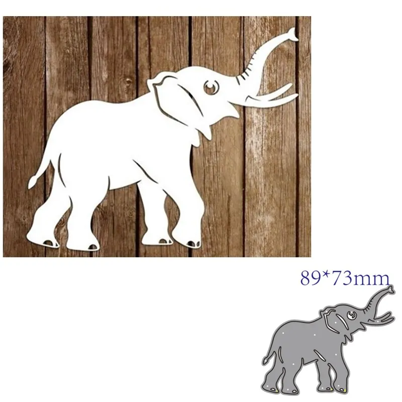 metal cutting dies cut die mold Animal elephant decoration Scrapbook paper craft knife mould blade punch stencils | Дом и сад