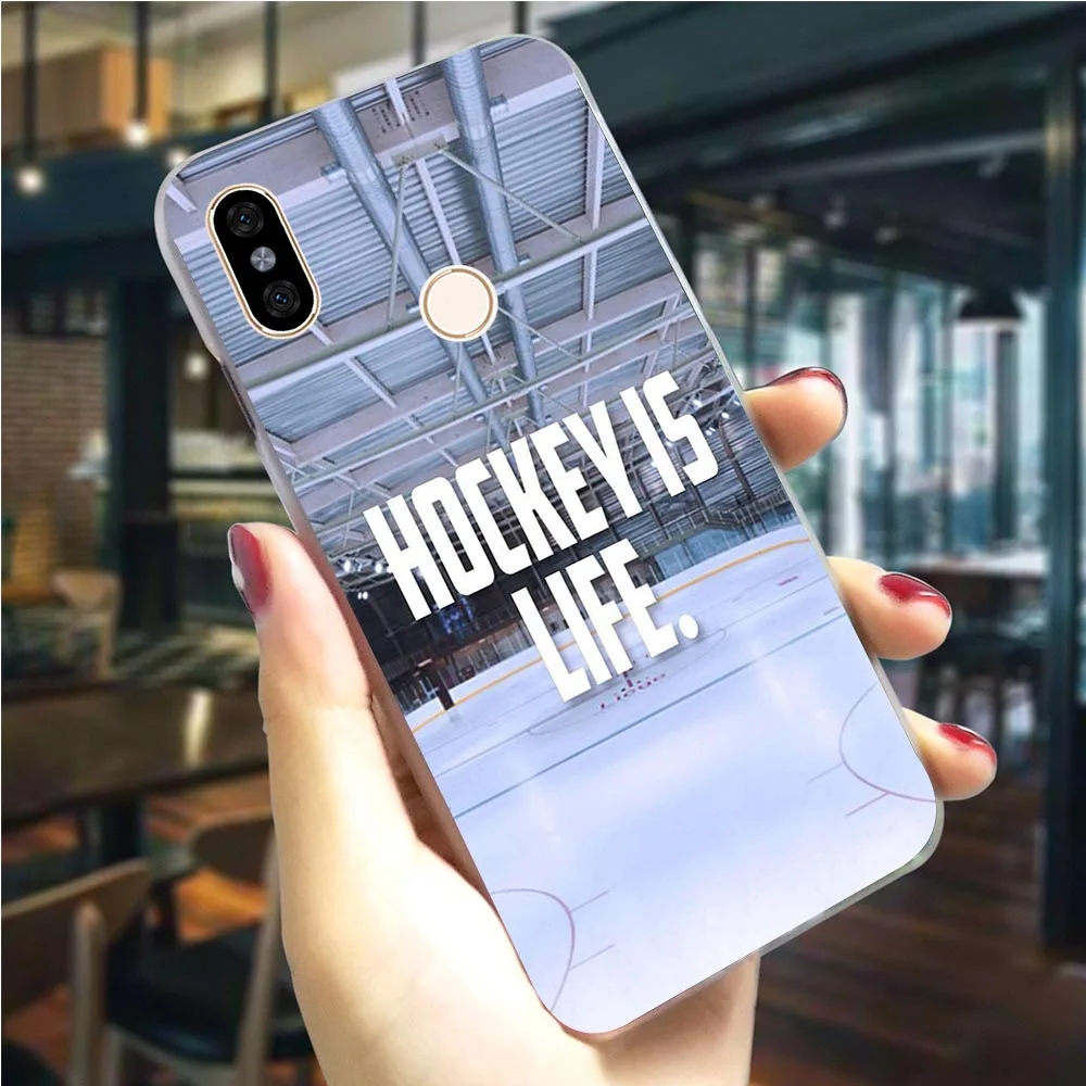 Чехол для телефона с хоккеем на коньках Redmi 6 чехол 4X 4A 5 7A Plus/5A 6A 6/K20 Pro GO Note 4 3/5/6/7