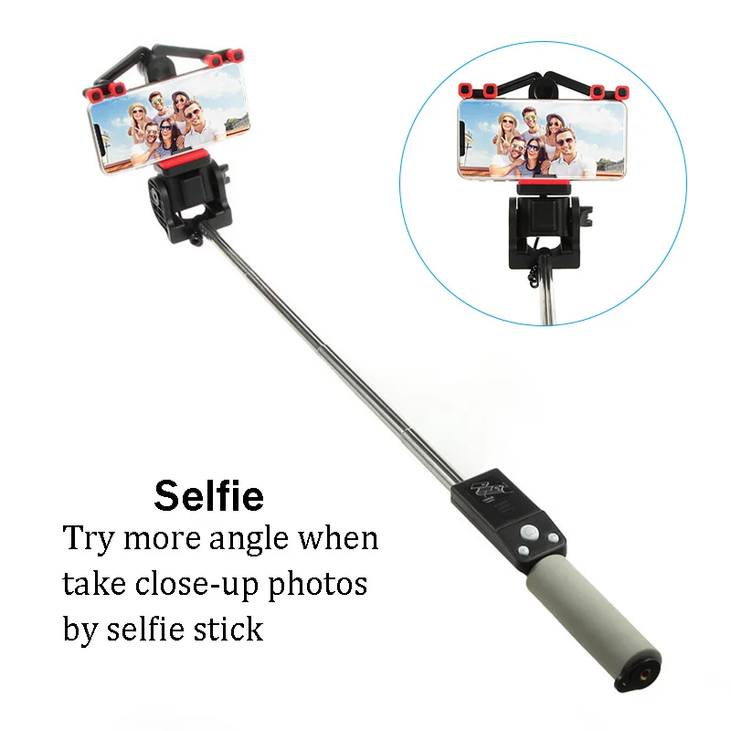 Селфи палка BFOLLOW с автоматическим вращением на 360 градусов для iPhone Huawei Xiaomi