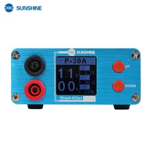 SUNSHINE P-30A Shortkiller Mobile Phone Short Circuit Repair Tool Box for Phone Motherboard Short Circuit Burning Repair