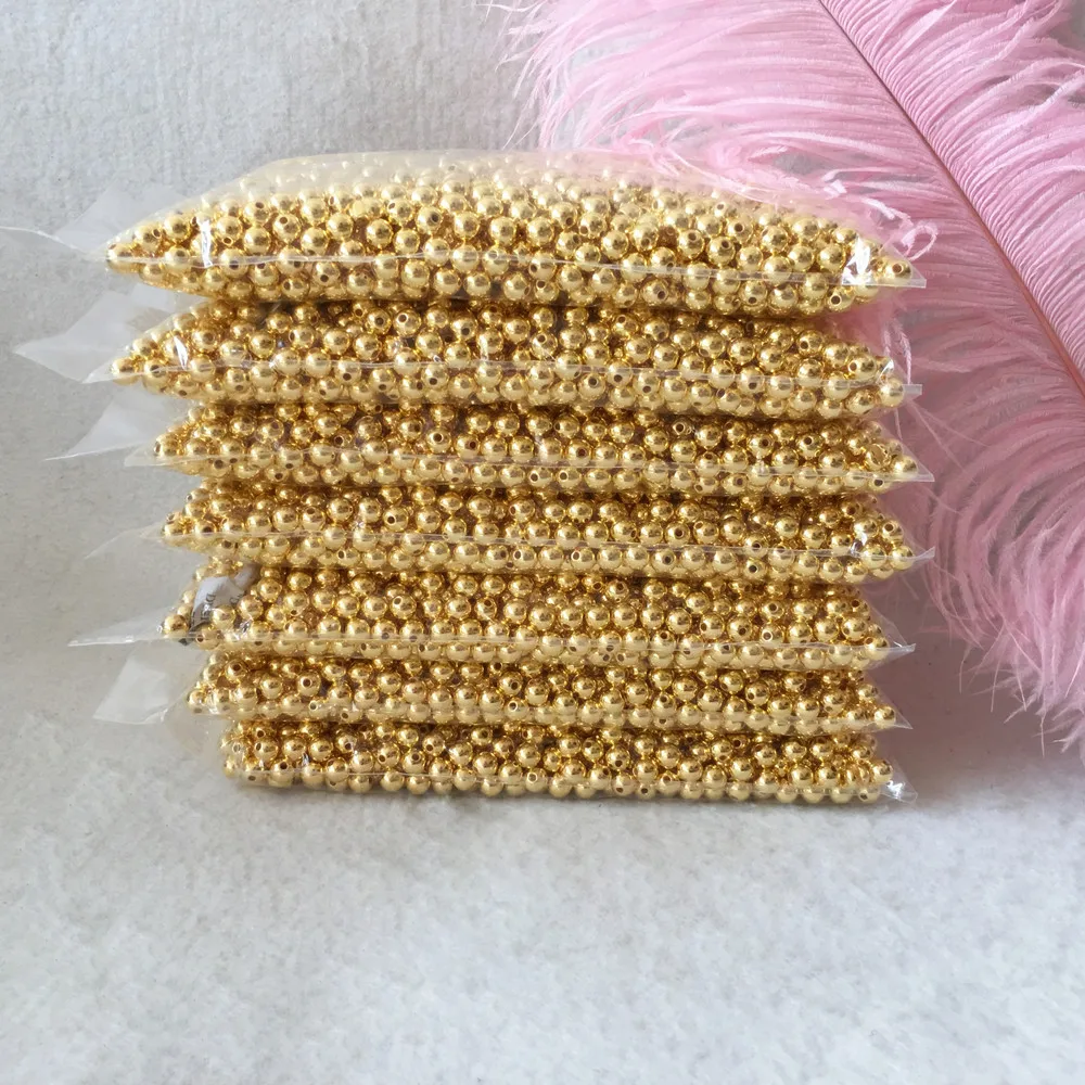 

Горячее покрытие золото ABS двойное отверстие имитация жемчуга, сделай сам бисер, круглые пластиковые акриловые ювелирное ожерелье ручной работы