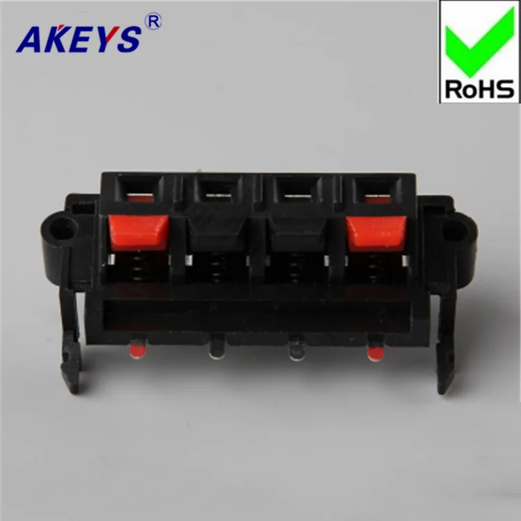 4 шт. зажимы для подключения аудио|Соединители| |