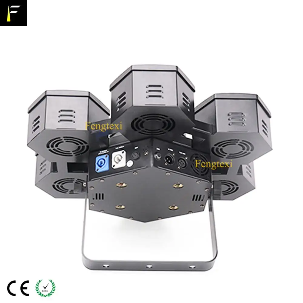 Fashion dj party Light 7x40W COB LED RGBW 4in1 Snow Petal Shape Strobe Wash Panel Stage Blinder for Creative Background | Освещение