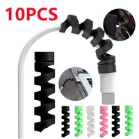 10pcs usb cable winder mobile phone cord data charger wire protector for smart phone cable organizer management protector