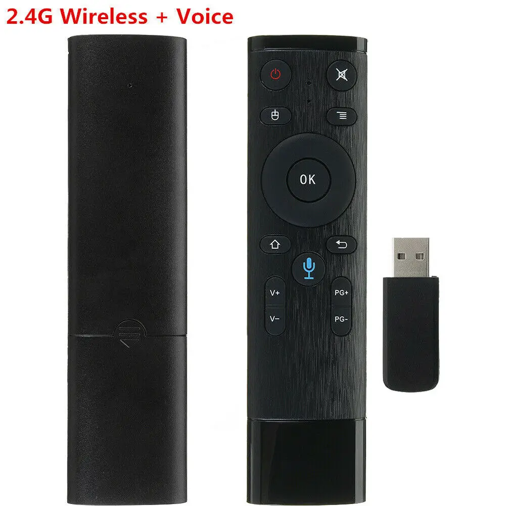 CA сток Q5 USB 2,4 ГГц wifi голосовой пульт дистанционного управления воздушная мышь с usb-приемником для Smart tv - Цвет: Type 2
