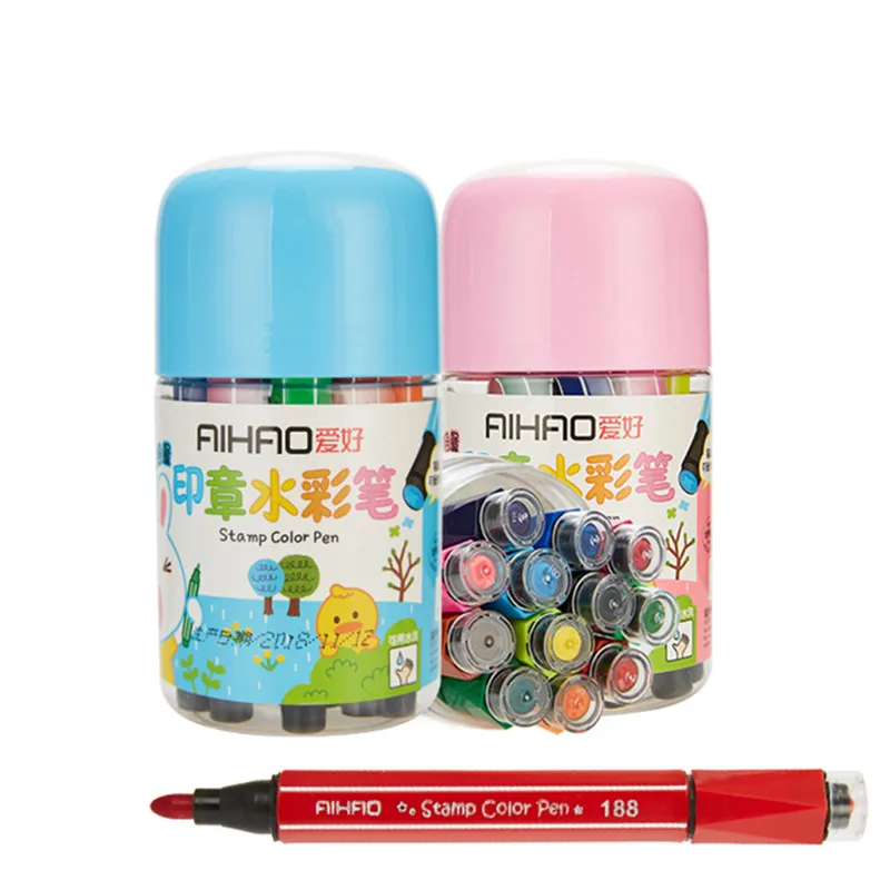 Новое поступление фирменная цветная ручка с печатью школьные канцелярские