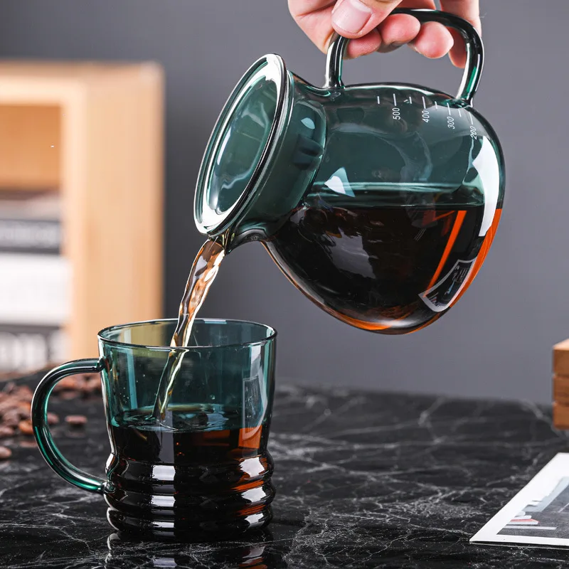 

Cor reutilizável do filtro de café dos utensílios de café do potenciômetro compartilhado de vidro resistente de alta temperatura