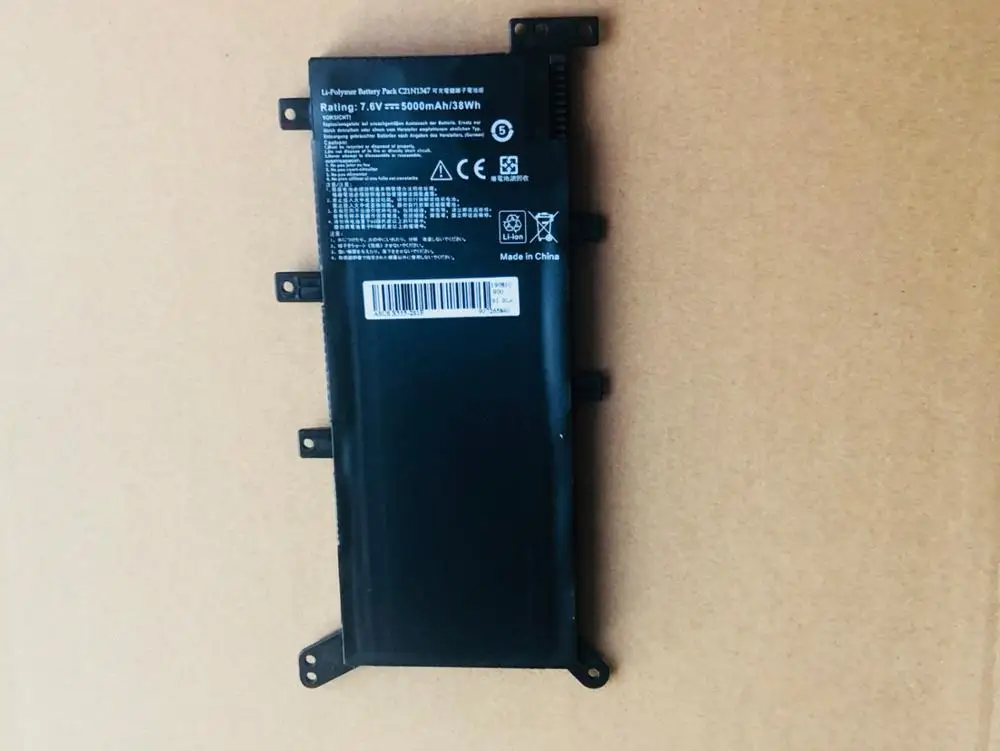 C21N1347 Аккумулятор для ноутбука ASUS X555 X555LA X555LD X555LN A555L F555L F555LD F555 W519L X554L X554LA |