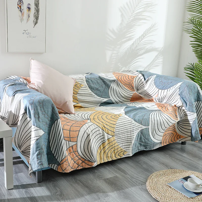 

Cotton Geometry Deer Throw Blanket for Sofa Decorative Slipcover Stitching Blanket Rug Bed Cover 4JL094