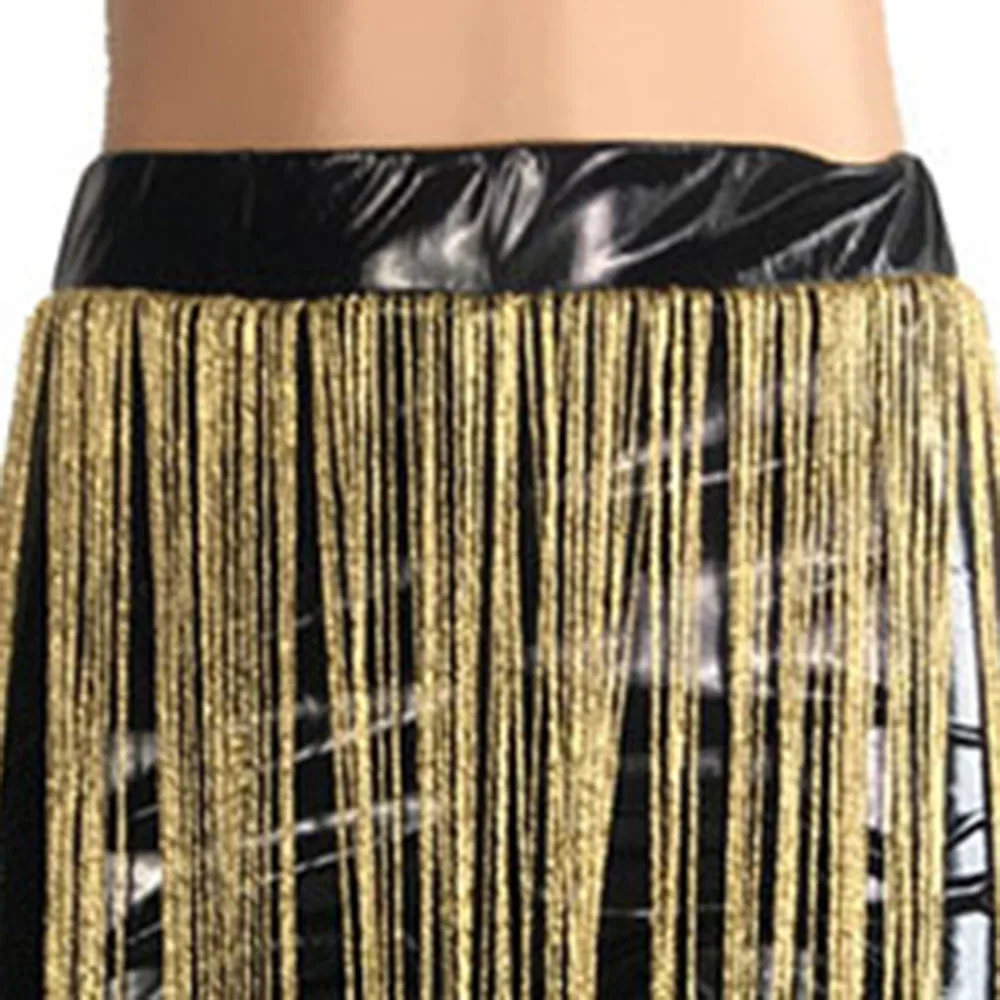 Женские теплые леггинсы из искусственной кожи черные облегающие брюки с