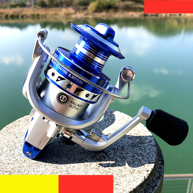 

YINGYOUMAN Metal fishing reel 2000-7000 Series Spinning fishing reel 5.2:1 Gear Ratio fishing gear supplies
