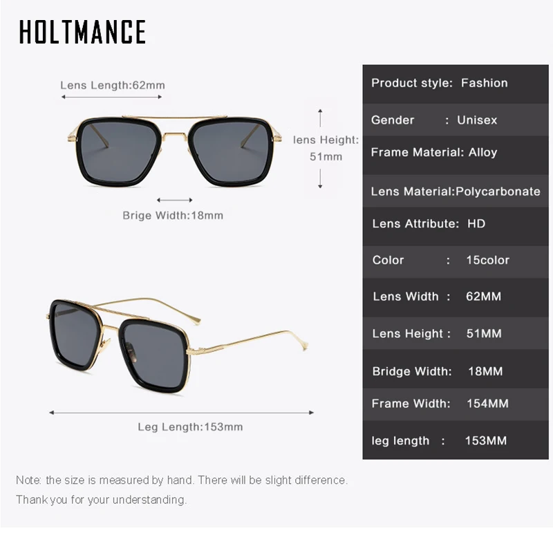 Солнцезащитные очки Мужские квадратные фотохромные поляризационные с желтыми