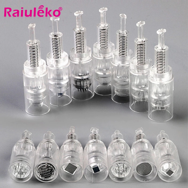Иглы для татуажа Dr. pen иглы 9 Pin/12 Pin/36 Pin байонетный винт порт для MYM Microneedling электрическая машина для татуажа