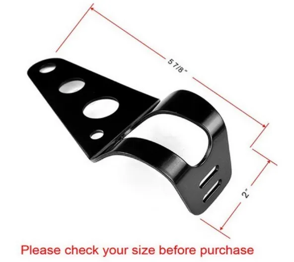 1 пара кронштейн для фар мотоцикла из нержавеющей стали универсальная подставка