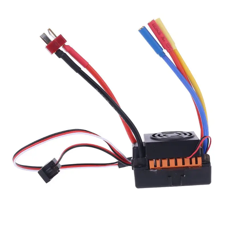 RXBF Brushless Motor 1/10 60A Waterproof ESC Electric Speed Controller for RC Part Accessory | Игрушки и хобби