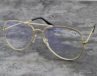 new trend pilot oval style reading glasses with alloy frame men women blue light blocking fashion1 0 1 5 2 0 2 5