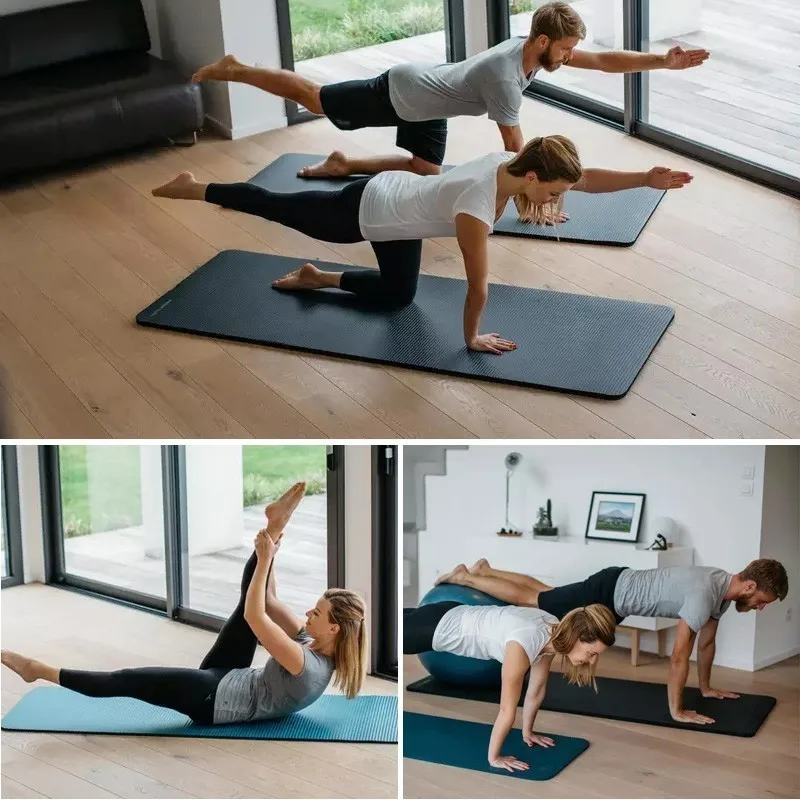 

Yoga Mat EXTRA THICK 10mm 183cmx61cm Non Slip Exercise/Gym/Camping/Picnic Hot For Beginner Environmental Fitness Gymnastics Mat
