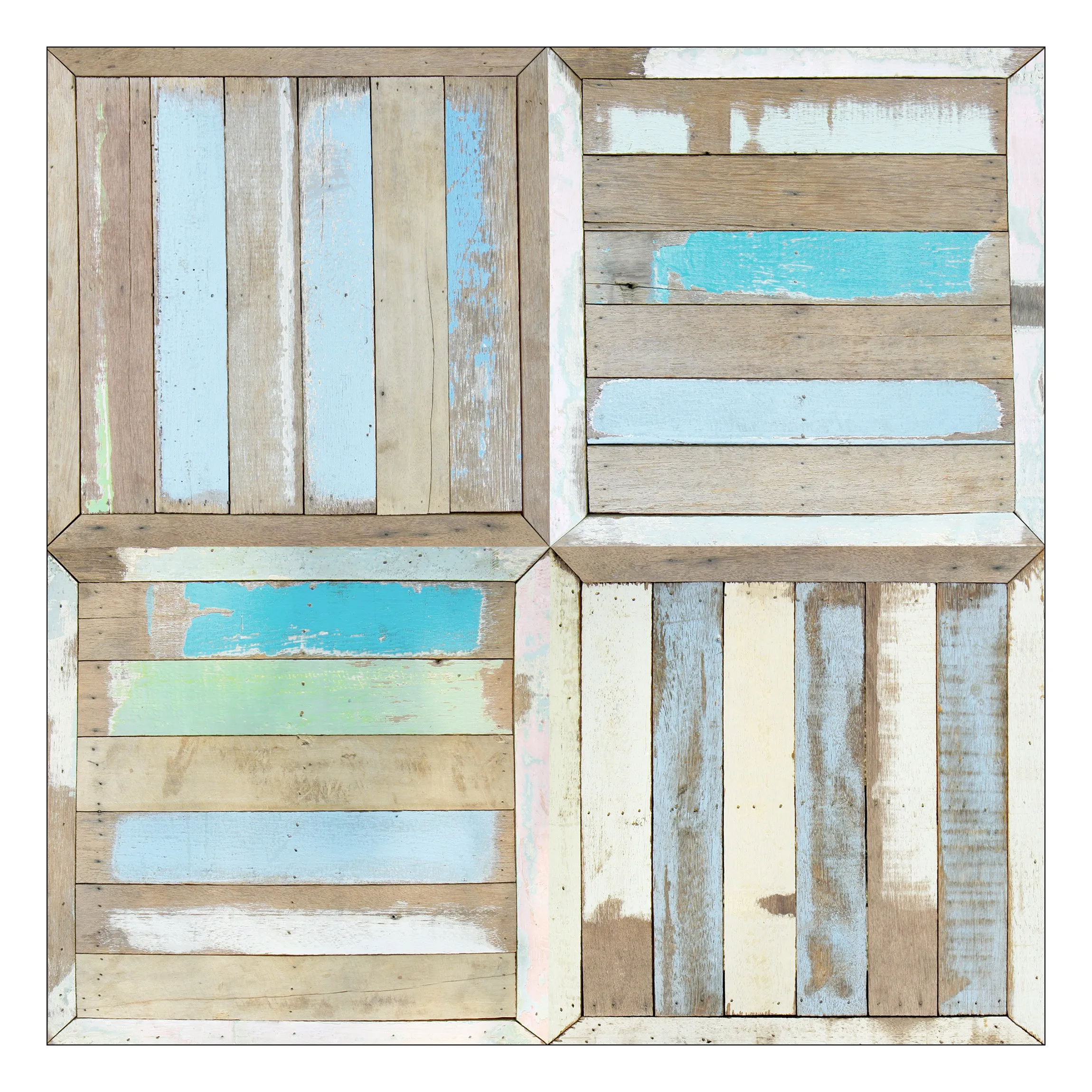 3D художественная наклейка для стола деревянная свая стол обои покрытие