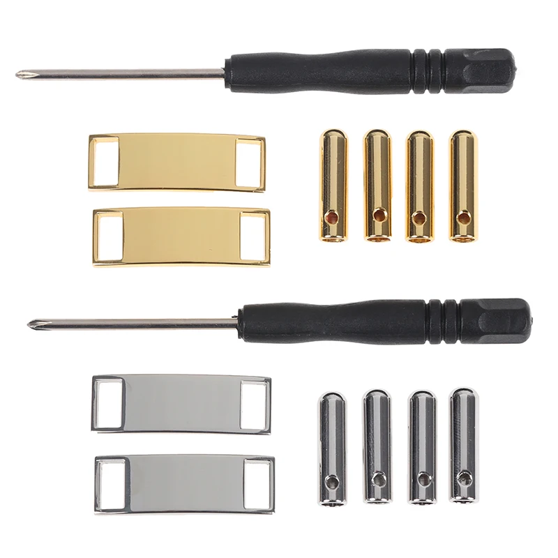 Аксессуары для обуви сделай сам пряжка (4 * головка шнурка + 2 знак 1 отвертка 4